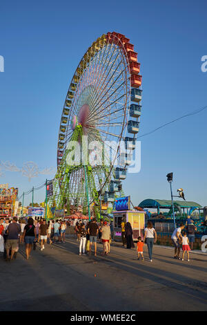 Messe von Málaga 2019. Andalusien, Spanien. Stockfoto