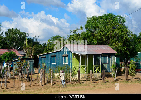 Batey Peligro, Dominikanische Republik, Karibik, Nordamerika Stockfoto