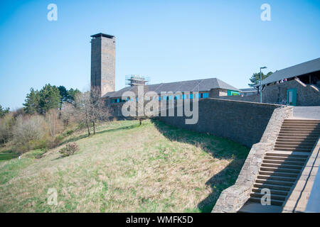 Ehemalige NS-Ordensburg Vogelsang, Nationalpark Eifel, Nordrhein-Westfalen, Deutschland, Europa Stockfoto