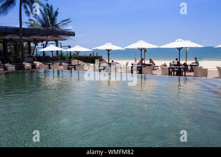 Swimmingpool, Anantara-Resort & Spa, Mui Ne, Vietnam, Asien Stockfoto