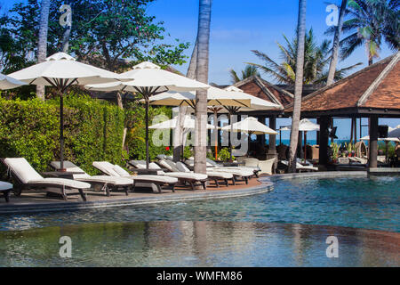 Swimmingpool, Anantara-Resort & Spa, Mui Ne, Vietnam, Asien Stockfoto