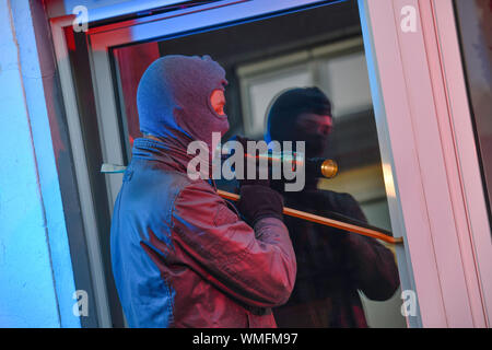 Einbrecher, symbolische Bild Stockfoto