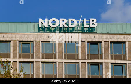 Die Norddeutsche Landesbank Nord/LB, Georgsplatz, Hannover, Niedersachsen, Deutschland Stockfoto