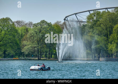 Maschsee, Hannover, Niedersachsen, Deutschland Stockfoto