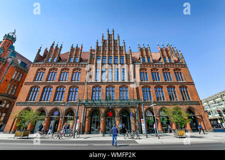 Altes Rathaus, Karmarschstrasse, Hannover, Niedersachsen, Deutschland Stockfoto