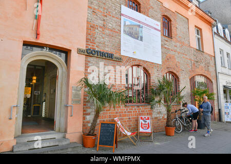 Das Gotische Haus, Breite Straße, Altstadt, Spandau, Berlin, Deutschland Stockfoto