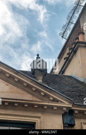 Glasgow, Schottland, Großbritannien. 20. August 2019: Der Tabak Merchant House, das ist eine Villa aus dem 18. Jahrhundert in Glasgow. Stockfoto