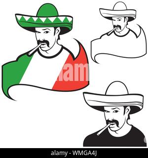 Mexikanische Stock Vektor