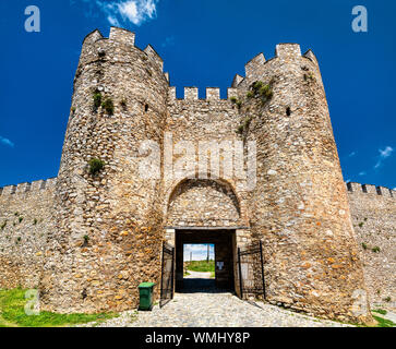 Vordere Tor von Samuel Festung in Ohrid, Mazedonien Stockfoto