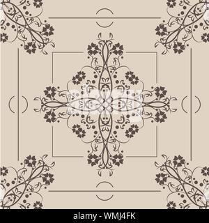 Monochrome Musterdesign Stock Vektor