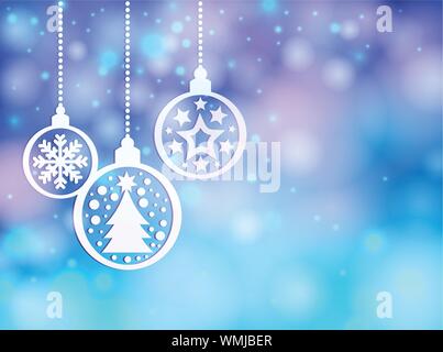 Thema Weihnachten Hintergrund 5 Stock Vektor
