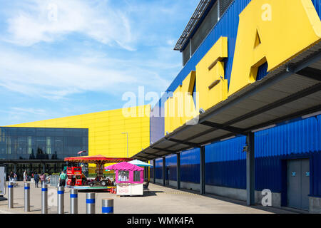 IKEA Wembley, Drury, North Circular Road, Wembley, London Borough von Brent, Greater London, England, Vereinigtes Königreich Stockfoto