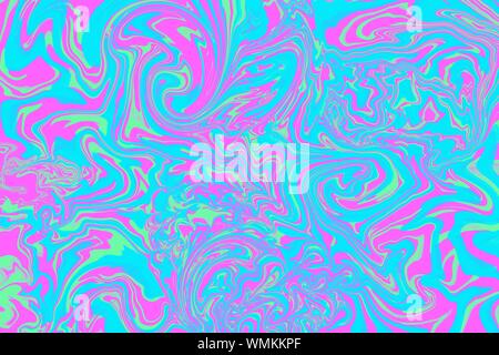 Abstrakte farbige Flüssigkeit Kunst Hintergrund. Digitale Kunst. Stockfoto