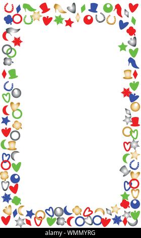 Konfetti Stock Vektor