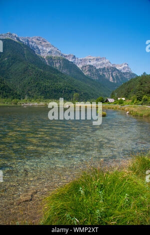 Pineta Behälter. Bielsa, Provinz Huesca, Aragón, Spanien. Stockfoto