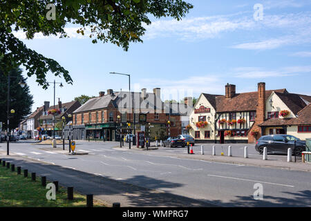 Rickmansworth Straße von der Grün, Harefield Borough von Hillingdon, London, Greater London, England, Vereinigtes Königreich Stockfoto
