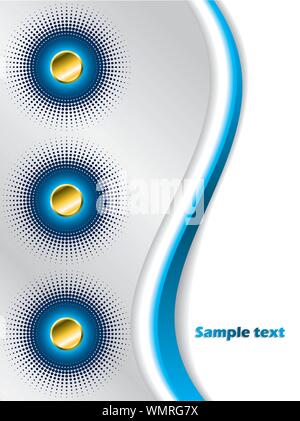Halbtöne und Tasten Stock Vektor