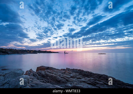 Algajola, Corsica Stockfoto