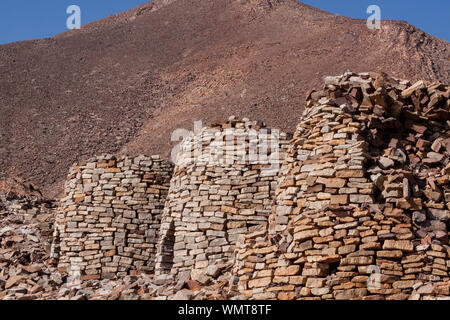 Bienenstock Gräber in der Nähe von Al Ayn und Bat im Sultanat Oman Stockfoto