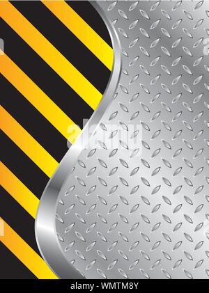 Metallplatte Hintergrund Stock Vektor
