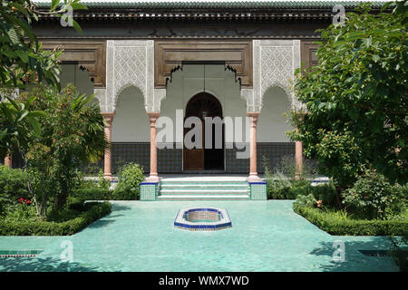 Paris, Grande Mosquée de Paris 1922-1926 Stockfoto