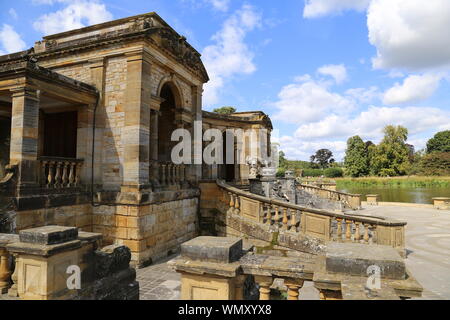 Loggia, Hever Castle, Hever, Edenbridge, Kent, England, Großbritannien, USA, UK, Europa Stockfoto