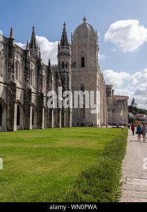 Hieronymus-Kloster in Belém in der Nähe von Lissabon, Portugal Stockfoto