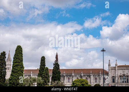 Hieronymus-Kloster in Belém in der Nähe von Lissabon, Portugal Stockfoto