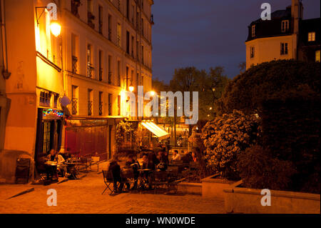 Paris, Marais, Rue des Barres Stockfoto