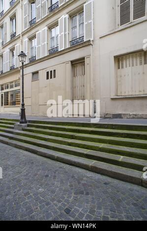 Paris, Gasse in St.Germain-des-Prés - Paris, kleinen Straße in St.Germain-des-Prés Stockfoto