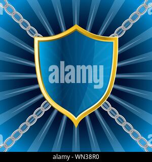 Die Abdeckung an der platzen Hintergrund Stock Vektor