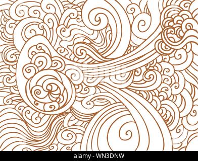 Abstrakte Chaos Hintergrund Stock Vektor