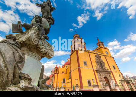 Basilika Unserer Lieben Frau von Guanajuato (Basílica de Nuestra Señora de Guanajuato) Stockfoto