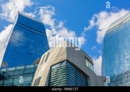 Flamme Türme Wolkenkratzer, 2013, Baku, Aserbaidschan Stockfoto