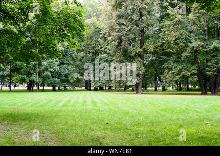 Michailowski Garten in St. Petersburg, Russland Stockfoto