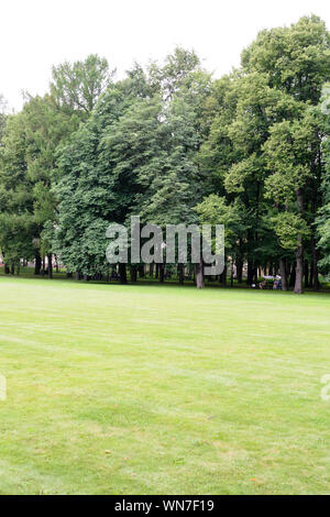 Michailowski Garten in St. Petersburg, Russland Stockfoto