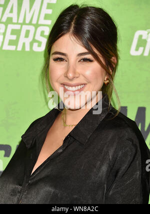 HOLLYWOOD, CA - 04. SEPTEMBER: Daniella Monet besucht die LA Premiere des "Game Changer" an ArcLight Hollywood am 04. September 2019 in Hollywood, Kalifornien. Stockfoto