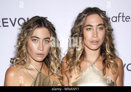 NEW YORK, NY - 05. September 2019: Gäste besuchen 7. jährliche der Alltag der vorderen Zylinderreihe Fashion Media Awards im Rainbow Room Stockfoto