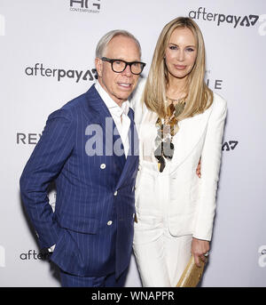 NEW YORK, NY - 05. September 2019: Tommy Hilfiger und Dee Ocleppo 7. jährliche der Alltag der vorderen Zylinderreihe Fashion Media Awards im Rainbow Room teilnehmen Stockfoto