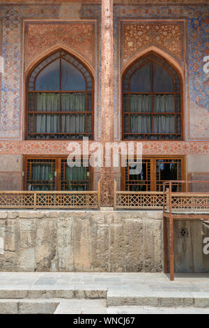 Chehel Sotoun Palast, Garten, 1647, Isfahan, Provinz Isfahan, Iran Stockfoto