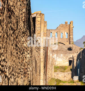 Pompeji, die am Besten erhaltene archäologische Stätte der Welt, Italien. Stockfoto