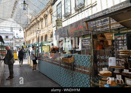 St. Nicholk Markets, The Corn Exchange, Corn Street, City of Bristol, Großbritannien Stockfoto