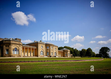 Heaton Park Denkmalgeschützten, neoklassizistischen aus dem 18. Jahrhundert, Heaton Hall Stockfoto