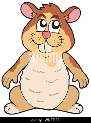 Niedliche hamster Stock Vektor