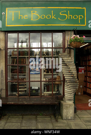 Buch Shop, Wigtown, Dumfries and Galloway, Schottland, Großbritannien Stockfoto