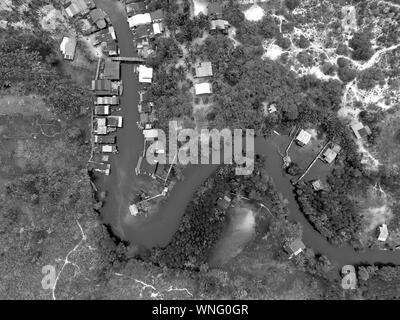 Koh Rong Kambodscha Insel drone Stockfoto