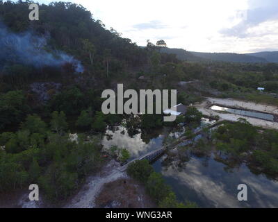 Koh Rong Kambodscha Insel drone Stockfoto