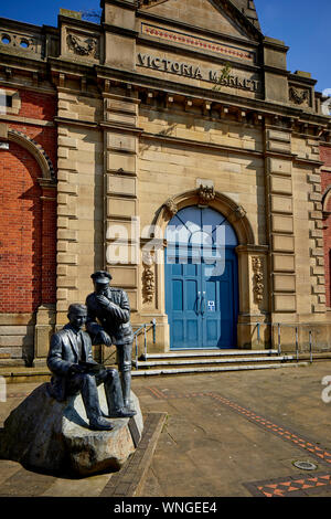 Tameside Jack Richter Statue Herr Pendry Square Stalybridge Gedenken an Es ist ein langer Weg, Tipperary Stockfoto