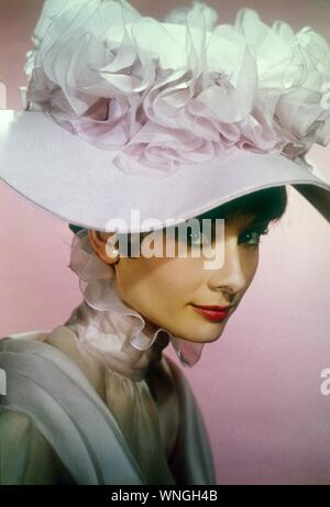 My Fair Lady Jahr: 1964 USA Regie: George Cukor Audrey Hepburn Stockfoto