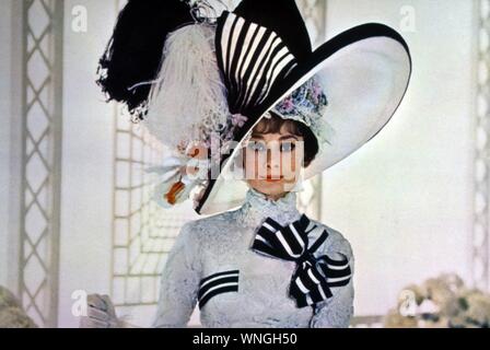 My Fair Lady Jahr: 1964 USA Regie: George Cukor Audrey Hepburn Stockfoto